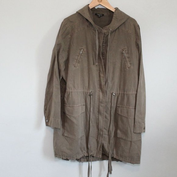 Torrid Twill Anorak Utility Hooded Jacket H11162 - Picture 2 of 7